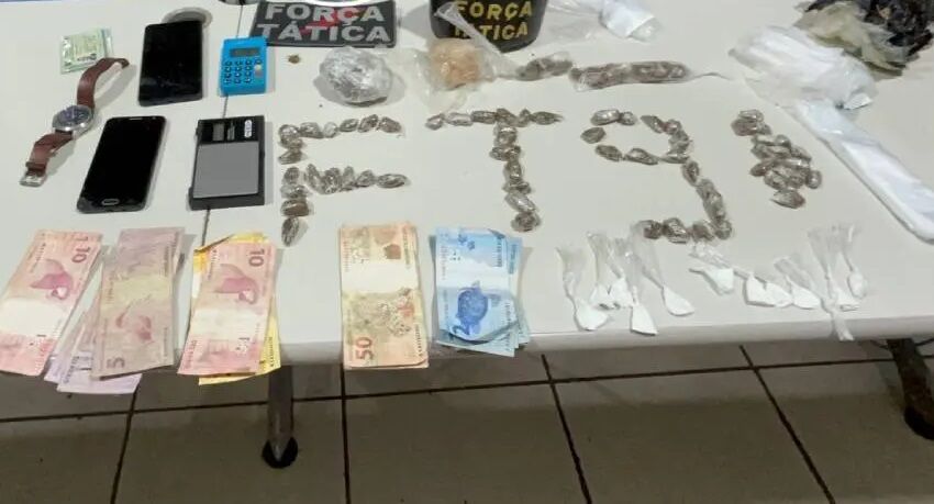 DROGAS - Mãe, filho e usuário são detidos por tráfico no Igarapé

