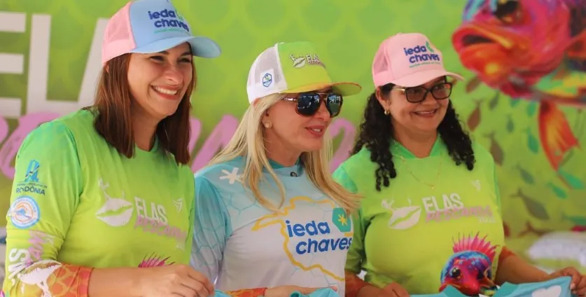 ELAS, NA VILA CALDERITA - Ieda Chaves fortalece o protagonismo feminino no torneio Elas Pescando 2025

