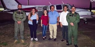 Polícia Civil realiza transporte aéreo de profissionais da saúde do Programa Rondônia Cidadã