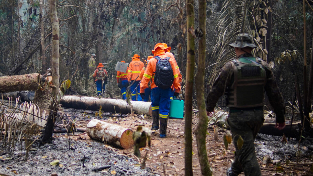 COMBATE, EDUCAÇÃO E FISCALIZAÇÃO - Governo de RO intensifica o combate às queimadas com educação ambiental e fiscalizações
