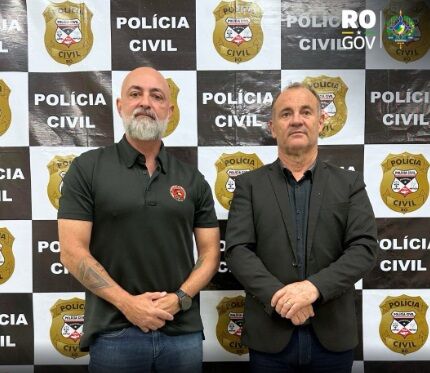 COMBATE AO CRIME ORGANIZADO - Polícia Civil de Rondônia recebe visita técnica de investigador do GARRAS/MS