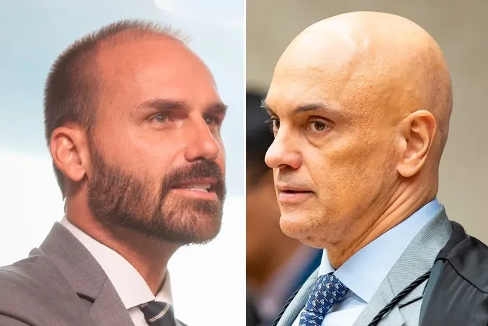NOVA ORDEM - Moraes bloqueia conta e Pix de Eduardo Bolsonaro, que reage à decisão
