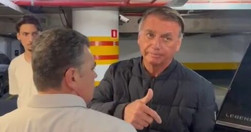 PATRIOTA OBEDIENTE À TIRANIA - “Vou ver o que posso falar”, diz Bolsonaro após decisão de Moraes