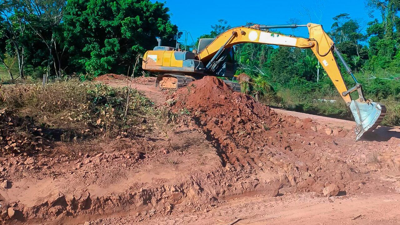 INFRAESTRUTURA - Rodovia-387 recebe melhorias estruturais do governo de RO em 87 km de extensão até a divisa com Mato Grosso