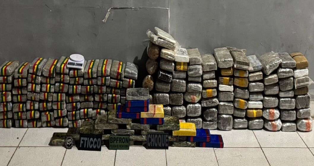 GOLPE NO NARCOTRÁFICO DA CAPITAL - Polícia Militar desarticula depósito de drogas com 174 kg de entorpecentes em Porto Velho 
