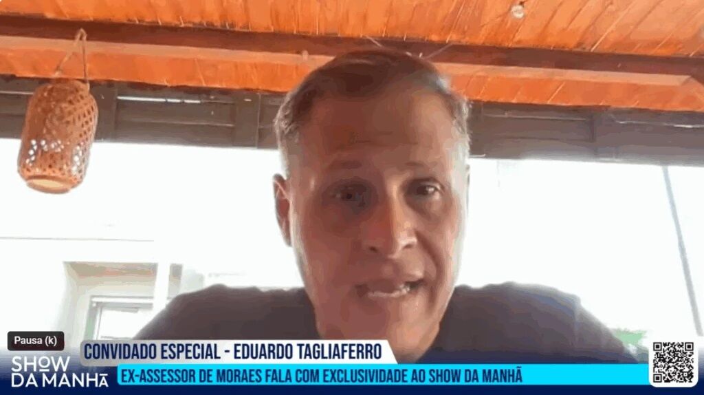 VERDADE ESCANCARADA - Tagliaferro entrega provas contra Moraes para TV internacional
