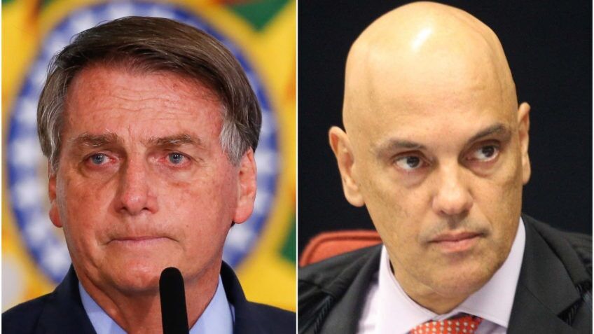 SUPREMO CEDE À PRESSÃO - Moraes autoriza visita de filhos e netos a Bolsonaro