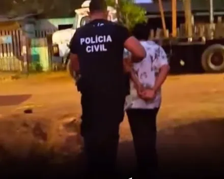 EM EXTREMA - POLÍCIA CIVIL CUMPRE MANDADO DE PRISÃO POR HOMICÍDIO