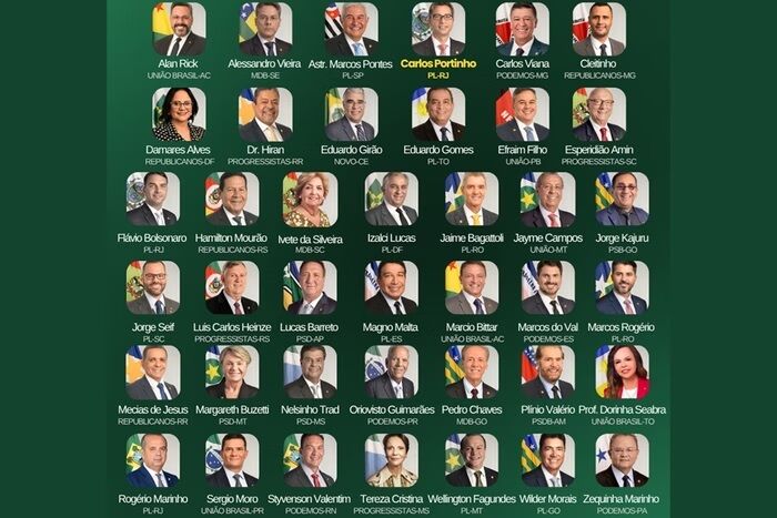 VITÓRIA DO POVO NAS RUAS - Quem são os 41 senadores que assinaram pedido de impeachment de Moraes