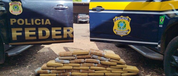 MULA DO TRÁFICO - PF e PRF prendem homem por trafico interestadual de drogas em Rondônia