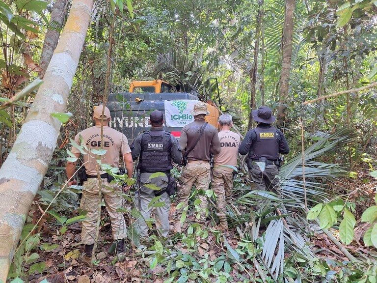OPERAÇÃO PF - PF deflagra em combate a crimes ambientais em Rondônia