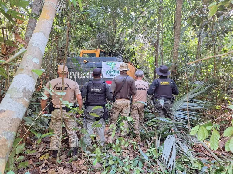 OPERAÇÃO PF - PF deflagra em combate a crimes ambientais em Rondônia

