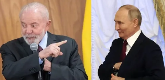 PAPO ANTIDEMOCRÁTICO - Putin liga para Lula. Veja o que foi tratado entre os dois presidentes

