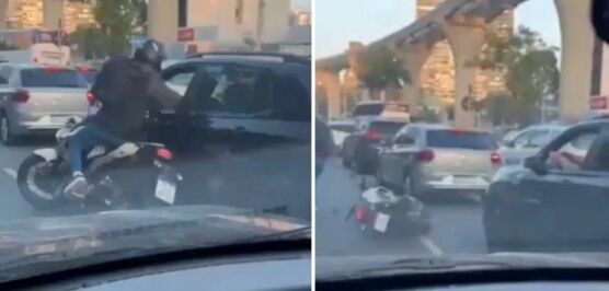 RUAS VIOLENTAS DO BRASIL - Vítima reage a assalto, toma arma de bandido e o mata a tiros
