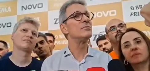 'QUE PAÍS É ESTE?' - Zema lança pré-candidatura, mas não descarta 'compor com outros partidos' se Bolsonaro pedir