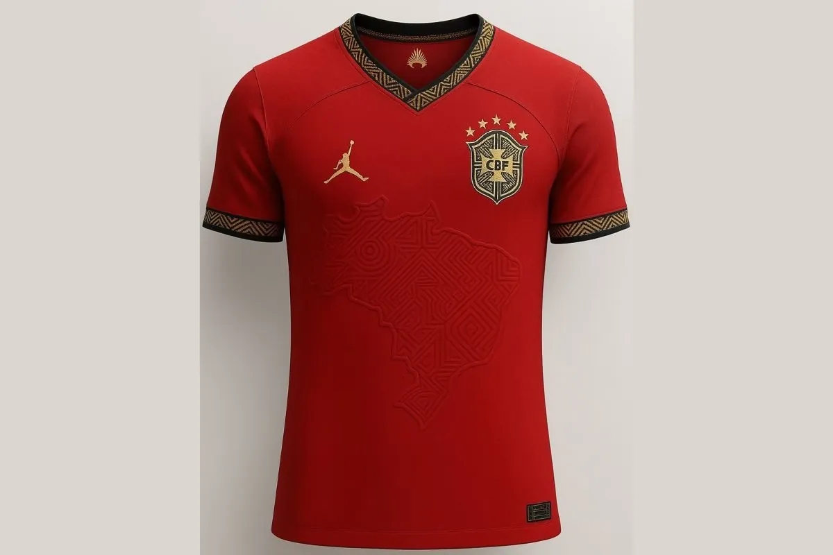 BARRADO O SONHO COMUNISTA  - CBF vetou camisa vermelha da Seleção Brasileira e interrompeu produção

