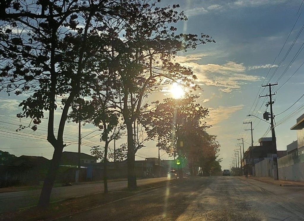 SOL E CÉU ABERTO EM RONDÔNIA - Rondônia terá dia ensolarado e calor intenso nesta quinta-feira, 21