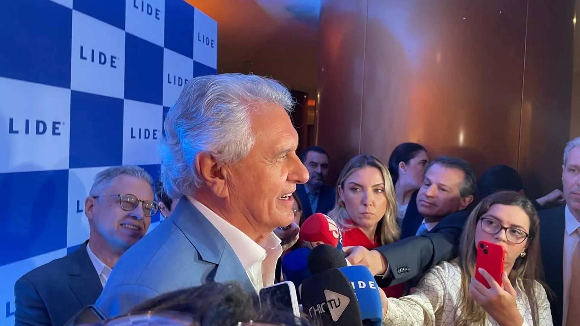 PRÉ-CANDIDATO TOMA POSIÇÃO - 'Vou, sem dúvida alguma, anistiar o 8 de Janeiro', afirma o governador Ronaldo Caiado