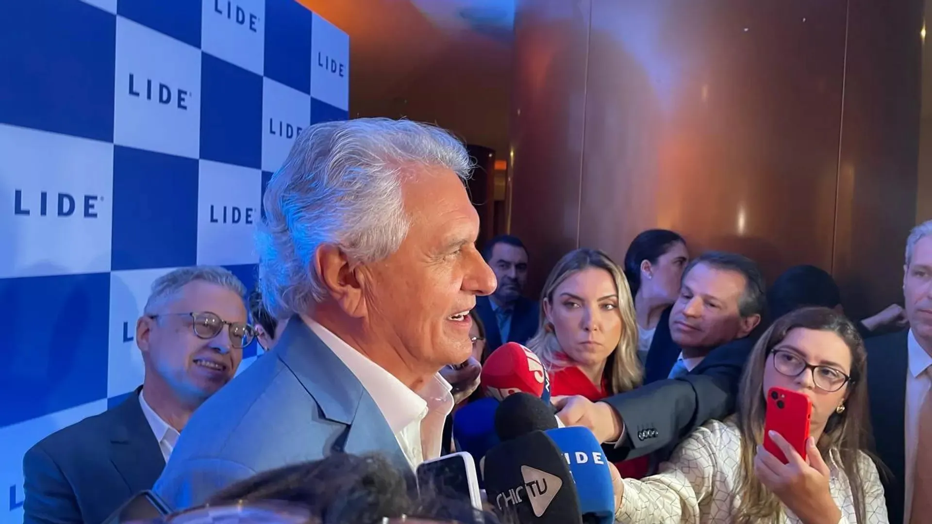 PRÉ-CANDIDATO TOMA POSIÇÃO - 'Vou, sem dúvida alguma, anistiar o 8 de Janeiro', afirma o governador Ronaldo Caiado

