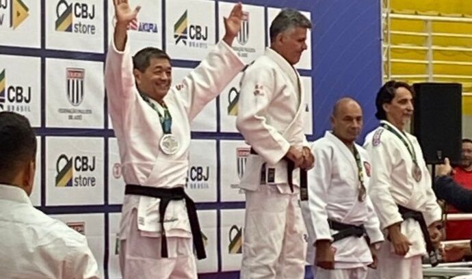VITÓRIA NO PESO-LEVE - Rondoniense conquista vice-campeonato no Brasileiro de Judô Veteranos em Barueri