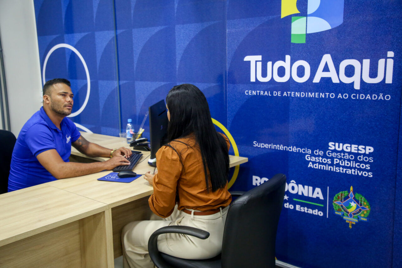 SERVIÇOS E CIDADANIA - Inauguração da unidade do Tudo Aqui em Cacoal será realizada pelo governo de RO nesta sexta-feira, 29


