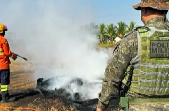 COMBATE E CONTROLE - PM Ambiental intensifica combate às queimadas ilegais em Rondônia