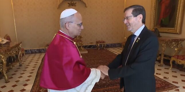 PAPA RECEBE HERZOG - Cessar-fogo urgente em Gaza e entrada de ajuda humanitária