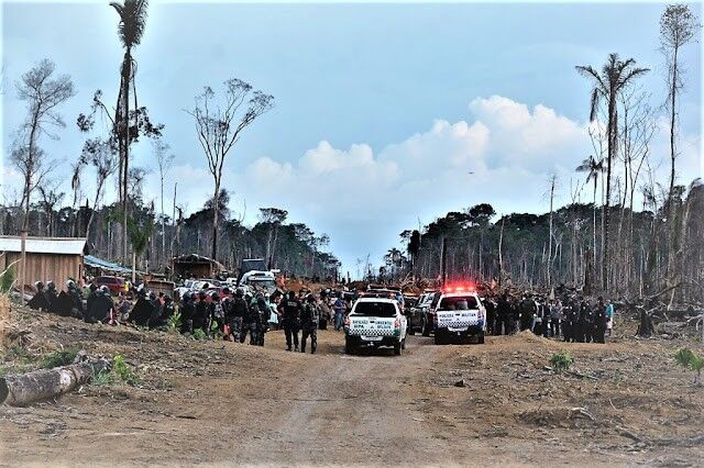 TERRORISMO EM RO - Integrantes da LCP atacam fazenda Norbrasil com armas de guerra em Mutum Paraná