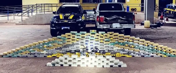 BRASIL SOB DOMÍNIO DO TRÁFICO - PRF apreende quase uma tonelada de drogas por dia no Mato Grosso do Sul 
