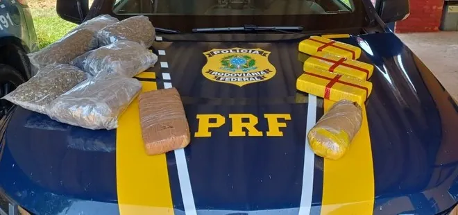 'MULA ADOLESCENTE' - PRF em Rondônia apreende 11 kg de drogas transportados por adolescente em Porto Velho

