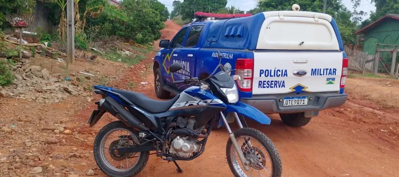 FURTO E RECEPTAÇÃO - POLÍCIA MILITAR RECUPERA VEÍCULO FURTADO E PRENDE DOIS ENVOLVIDOS EM NOVA BRASILÂNDIA D’OESTE
