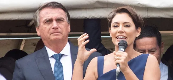 EM JI-PARANÁ, RO - “Não quero ser presidente, quero ser primeira-dama”, diz Michelle Bolsonaro

