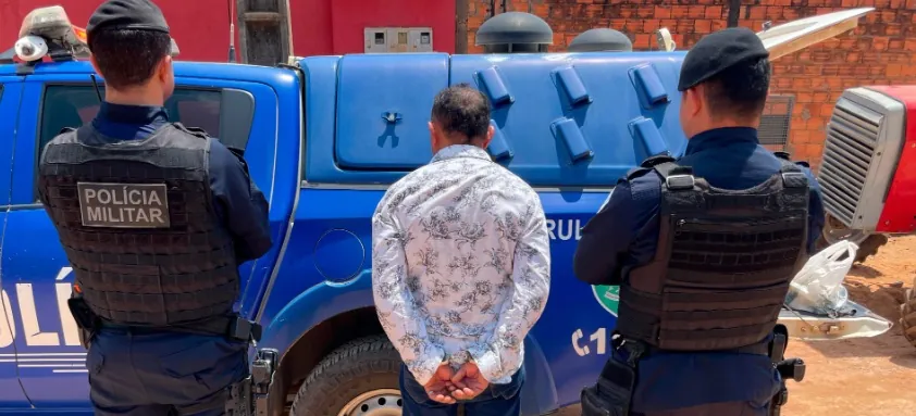 JI-PARANÁ – POLÍCIA MILITAR DESVENDA E PRENDE AUTOR DE HOMICÍDIO POUCAS HORAS APÓS O CRIME

