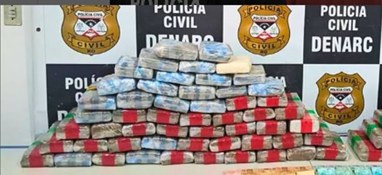PC apreende cerca de 70 quilos de skunk e prende quatro pessoas em operação integrado
