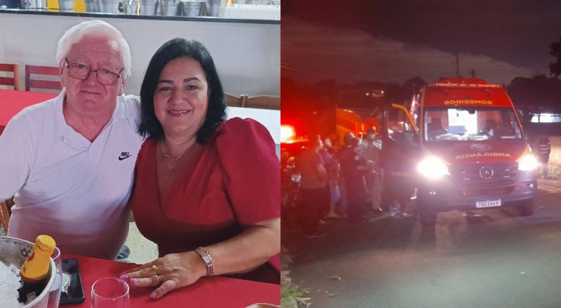 Idoso mata esposa a facadas após flagrar conversa com outro homem em Foz do Iguaçu: “Perdi a cabeça!”