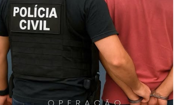 PC realiza ação a consegue prender foragido condenado por feminicídio
