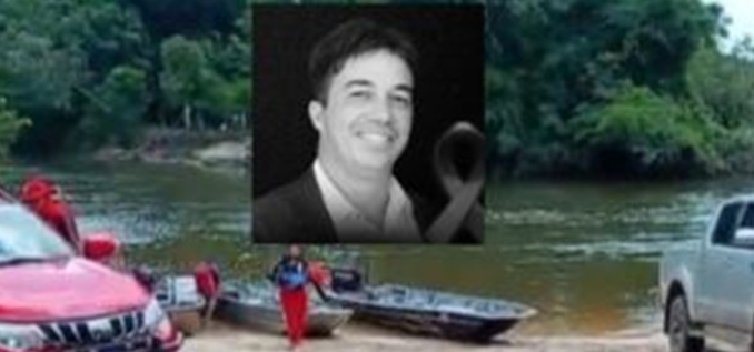 Paulo Eduardo Rodrigues, de 46 anos, desapareceu domingo (5) após salvar a filha de 3 anos nas águas do rio
