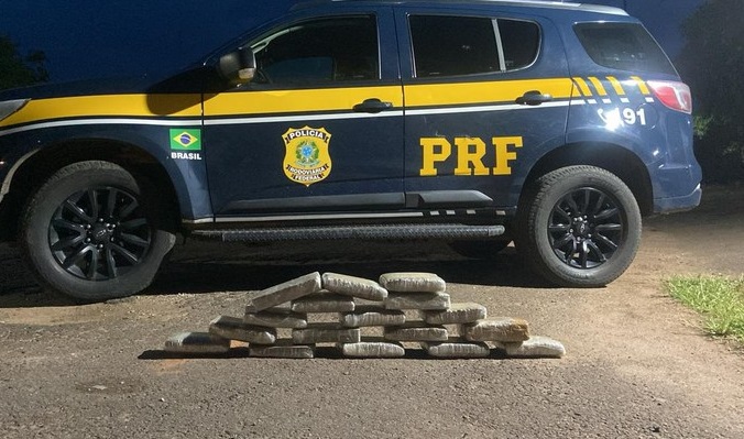 PRF em Rondônia apreende mais de 15 kg de droga em Porto Velho
