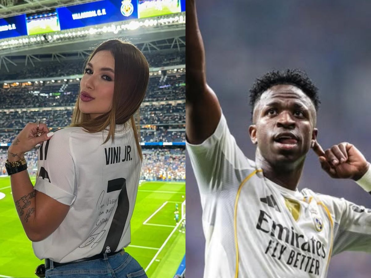 Vini Jr. pretende pedir folga ao Real Madrid para vir ao Brasil encontrar Virginia