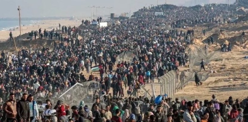 200 mil palestinos retornam ao norte de Gaza após início do ‘pacto Trump’

