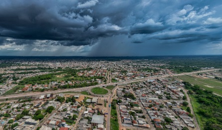 Porto Velho deve ter um dia de céu muito nublado com tempestades localizadas nesta segunda-feira (13)
