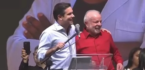 Motta e Eduardo Paes são vaiados em evento com Lula no Rio

