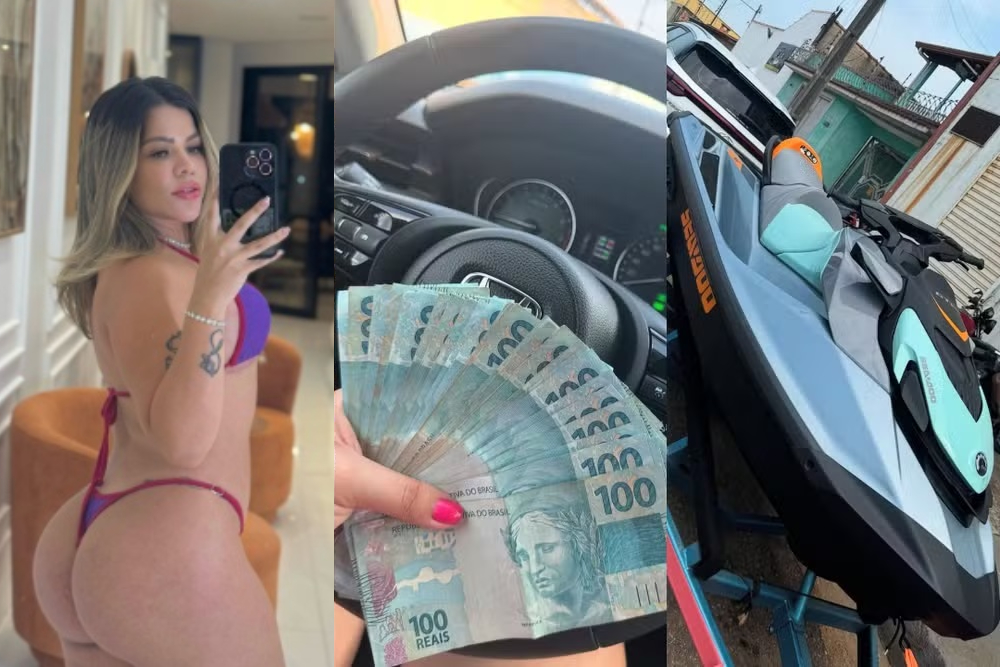 Influenciadora de RO presa por ordenar tortura exibe viagens e 'dinheiro vivo' nas redes sociais
