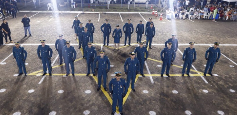 Com investimento de R$ 2,9 milhões, Governo de Rondônia forma 24 novos oficiais e reforça liderança da Polícia Militar