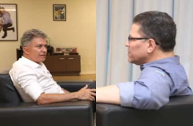 Reunião entre Expedito Júnior(PSD) e Marcos Rocha movimenta bastidores da política em Rondônia