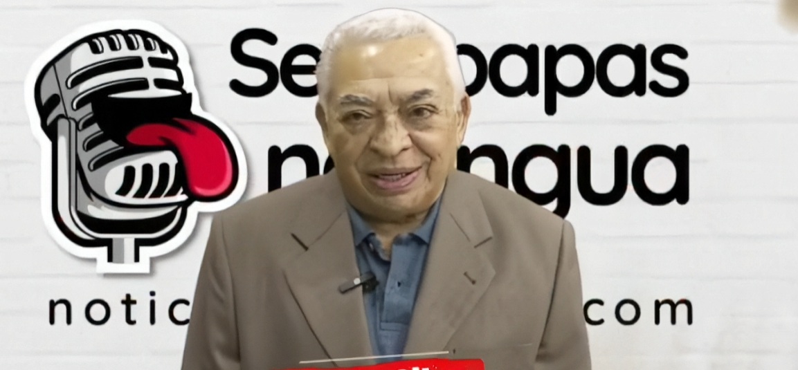 Jornalista Osmar Silva e o ex-governador Osvaldo Piana