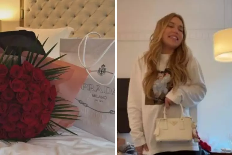 Virginia ganha flores e bolsa de R$ 25 mil após briga com Vini Jr.: 'Eu amei'