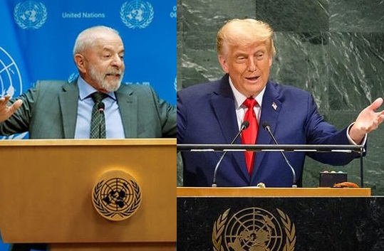 Trump deseja feliz aniversário a Lula e diz que tiveram “boa reunião”