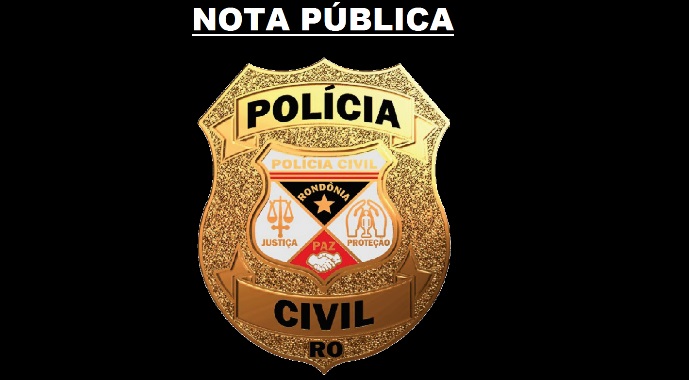 Polícia Civil de Rondônia é solidária com os heróis cariocas