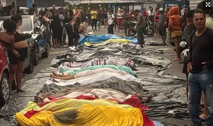 Mortes em megaoperação no Rio chegam a 132 após corpos serem achados em mata, diz Defensoria